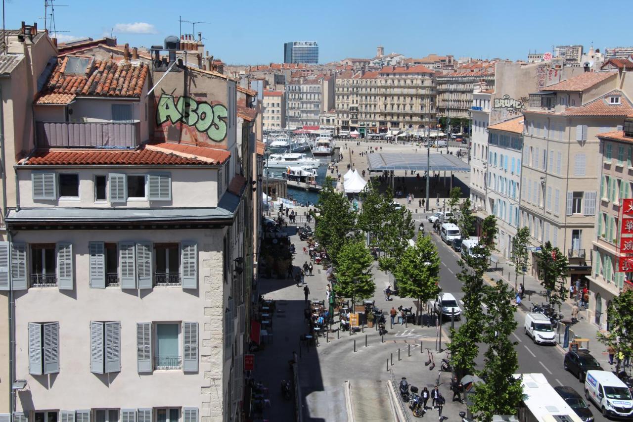 Apartament Superbe Duplex Avec Vue Imprenable Sur Le Vieux Port Marsylia Zewnętrze zdjęcie
